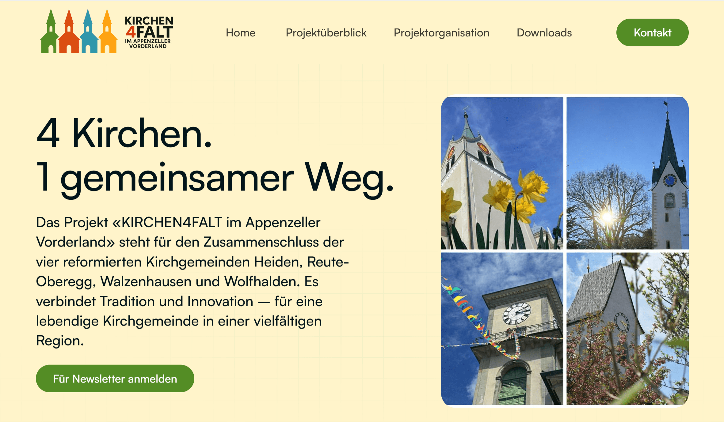 Kirchen4Falt Website